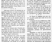 «Gardons M. Théo. Ricard comme député aux Communes, pour ne pas retrouver l’apathie d’avant 1957»