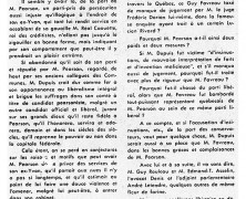 «Qu’injuste et méchant fut donc M. Lester B. Pearson, à l’égard de son ex-Yvon de Saint-Jean!»