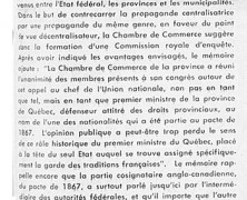 «L’honorable Maurice Duplessis vu comme sauveur de la Confédération»