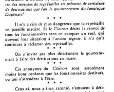 «Cornichonneries du « Clairon »»