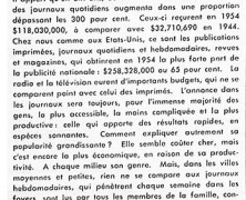 «Publicité et journaux hebdomadaires»