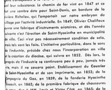 «Ce que doit Saint-Hyacinthe à ses pionniers industriels»