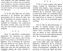 «Que l’honorable René Saint-Pierre nous amène l’École d’agronomie»