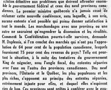 «Une leçon d’histoire et de haute politique»