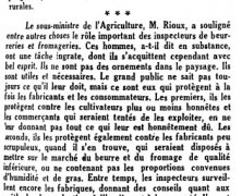 «L’industrie laitière»