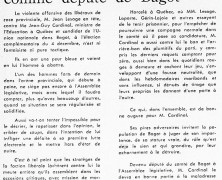 «Les libéraux veulent Jean-Guy Cardinal comme député de Bagot»