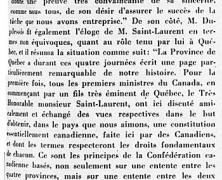 «La conférence de Québec et l’avenir du pays»