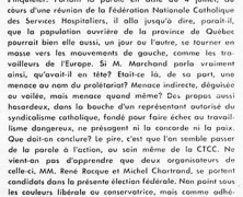 «Que signifient ces propos?»