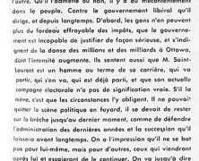 «L’honorable Louis Saint-Laurent, un homme qui s’en va»