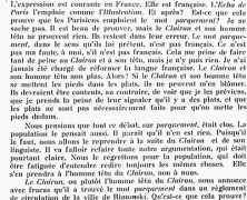 «Donc, revoici ‘parquement’…»