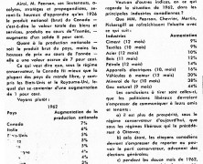 «La reprise des affaires sous régime conservateur»