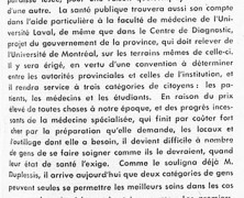 «Le gouvernement prend soin des universités et des hôpitaux»