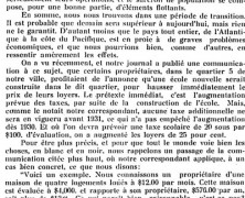 «Les loyers montent»