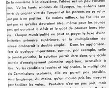 «Un problème d’enseignement qu’il importe de résoudre»