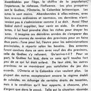 «Ce que veut dire, en blanc et en noir, la conférence fédérale-provinciale»