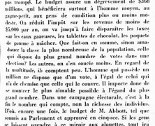 «Le budget de M. Abbott est à préoccupations électorales»