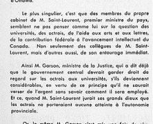 «Le Conseil des arts du Canada : contradictions et empiètements»