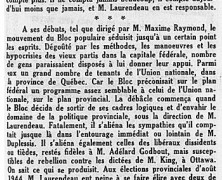 «M. André Laurendeau, un homme à surveiller»