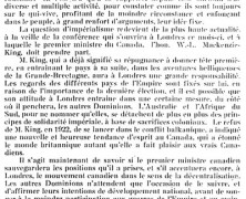 «Avant la Conférence de Londres»