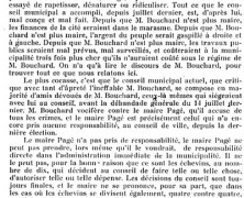 «M. Bouchard piétine ses amis»