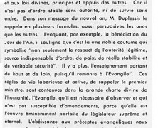 «L’honorable Maurice Duplessis revient sur l’urgence du travail»