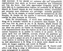 «Le problème King»