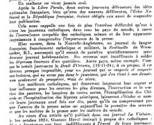 «La grande pitié des journaux catholiques»