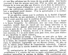 «La spécialisation en agriculture»