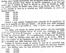 «En marge des chiffres…»