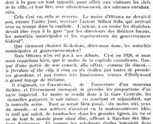 «Loin des pitres!»