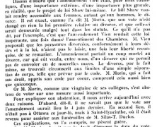 «M. René Morin, le divorce et le bill Shaw»