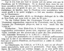 «Un peu de clarté»