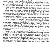 «Le timbre bilingue»