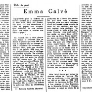 «Emma Calvé»