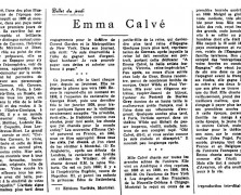 «Emma Calvé»