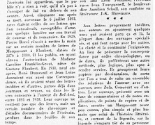 «La correspondance inédite de Guy de Maupassant»