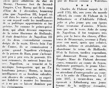 «Charles de Flahaut, fils de Talleyrand et père de Morny»