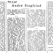 «André Siegfried»