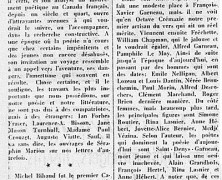 «Les poètes du Canada-Français présentés par Claude Sylvestre»