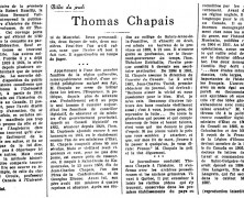 «Thomas Chapais»