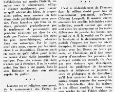 «Dans ce monde peu connu des religieux enseignants»