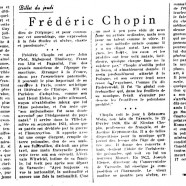 «Frédéric Chopin»