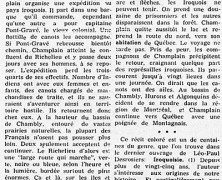 «Avec Champlain dans la vallée du Richelieu»