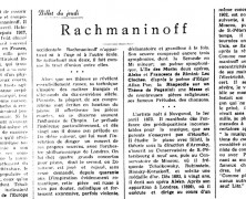 «Rachmaninoff»