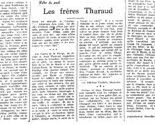 «Les frères Tharaud»