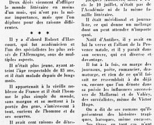 «Ðe Robert d’Harcout à Jacques Audiberti»