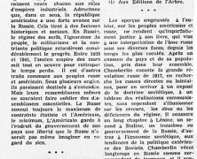 «L’énigme russe et l’univers»