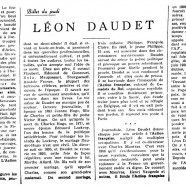«Léon Daudet»