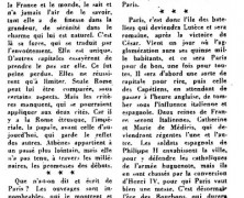 «Ce miracle envoûtant qu’est Paris»