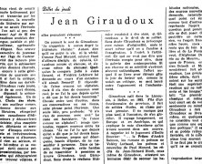 «Jean Giraudoux»